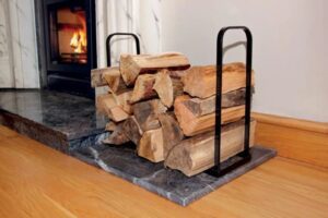 FireplaceAccessories-Use a Log Holder or Basket