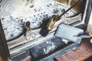 FireplaceRestoration-Clean the Fireplace